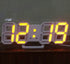 Three-dimensional Electronic Wall Clock