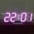 Three-dimensional Electronic Wall Clock