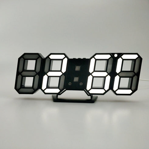 Three-dimensional Electronic Wall Clock