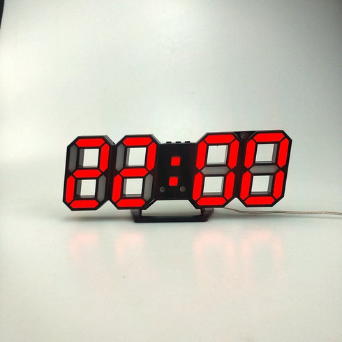 Three-dimensional Electronic Wall Clock
