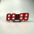 Three-dimensional Electronic Wall Clock