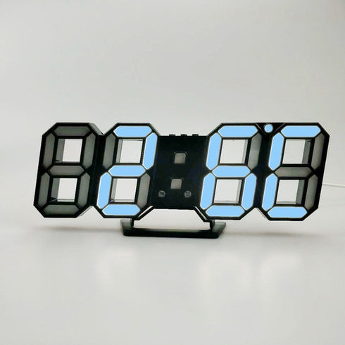Three-dimensional Electronic Wall Clock