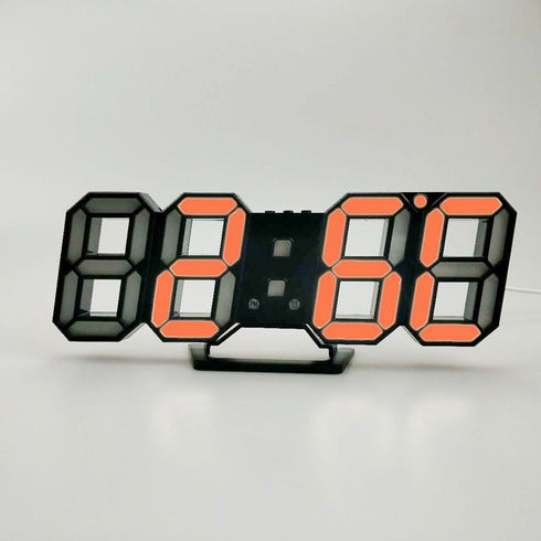 Three-dimensional Electronic Wall Clock