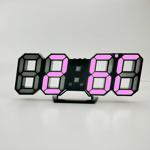 Three-dimensional Electronic Wall Clock