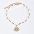 Seashell Dangling Anklet