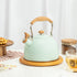 Kitchenware New Green Whistling Kettle