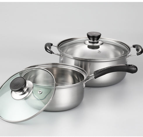 Stainless Steel Kitchenware Three-piece Set
