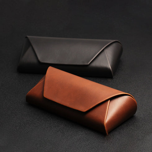 Handmade Japanese Style Leather Glasses Case