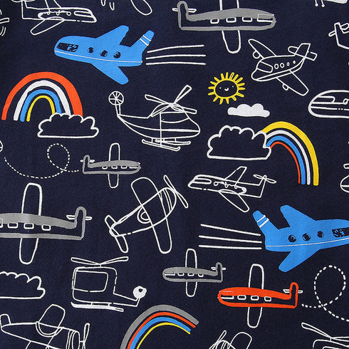 Children's T-shirt Knitted Cotton Cartoon Top