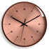Silent Round Quartz Wood Clock