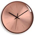 Silent Round Quartz Wood Clock