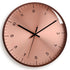 Silent Round Quartz Wood Clock
