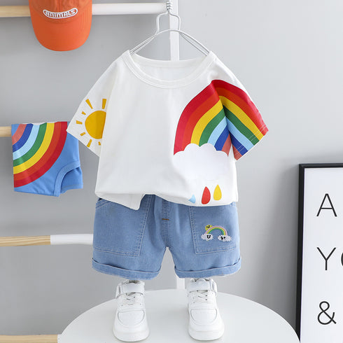Baby Handsome Little Boy Trendy Summer Clothes