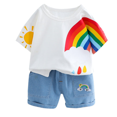 Baby Handsome Little Boy Trendy Summer Clothes