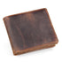Men Luxury Horse Leather Wallet