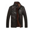 Men's Oblique Zipper Winter Down Biker Jacket