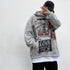 Men's White Hip Hop Hoodie Streetwear Hoodies