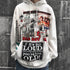 Men's White Hip Hop Hoodie Streetwear Hoodies