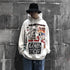 Men's White Hip Hop Hoodie Streetwear Hoodies