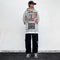 Men's White Hip Hop Hoodie Streetwear Hoodies