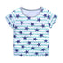 Knitted Cotton Baby Short-Sleeved T-Shirt