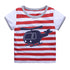 Knitted Cotton Baby Short-Sleeved T-Shirt