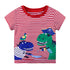 Knitted Cotton Baby Short-Sleeved T-Shirt