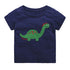 Knitted Cotton Baby Short-Sleeved T-Shirt