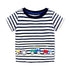 Knitted Cotton Baby Short-Sleeved T-Shirt