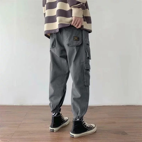 Trendy Multi-pocket Casual Pants