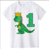 Children's Dino Round Neck Short Sleeve