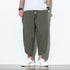Summer Thin Linen Wide Leg Pants