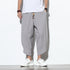 Summer Thin Linen Wide Leg Pants