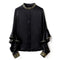 Women's Embroidered Long-sleeved Loose-fitting Shirts