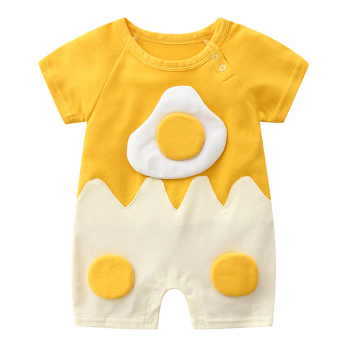 Baby Siamese Cotton Newborn Jumpsuit