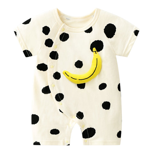 Baby Siamese Cotton Newborn Jumpsuit