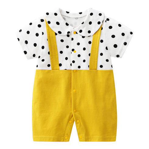 Baby Siamese Cotton Newborn Jumpsuit
