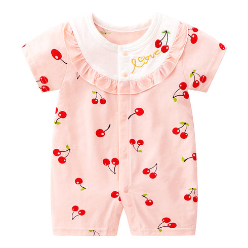 Baby Siamese Cotton Newborn Jumpsuit
