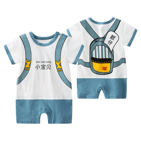 Baby Siamese Cotton Newborn Jumpsuit