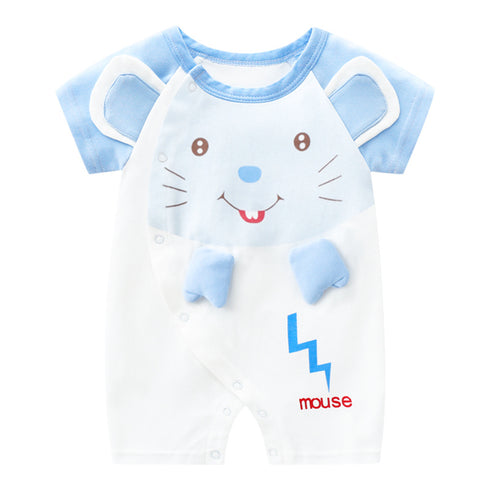 Baby Siamese Cotton Newborn Jumpsuit