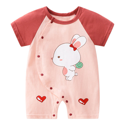 Baby Siamese Cotton Newborn Jumpsuit