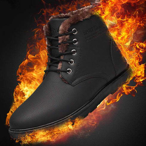 Men's Velvet Cotton Shoes