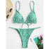 Halter Tie Dye Bikini Set