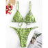 Halter Tie Dye Bikini Set