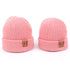 Solid Color Thermal Baby Knitted Cap