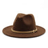 New Jazz Wool Hats Big Brim Hats Classic Hats