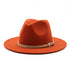 New Jazz Wool Hats Big Brim Hats Classic Hats