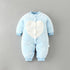 Baby flannel Warm jumpsuit