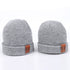 Solid Color Thermal Baby Knitted Cap