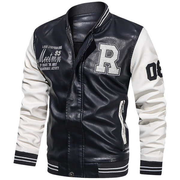 Men's Motorcycle and Baseball Jacket